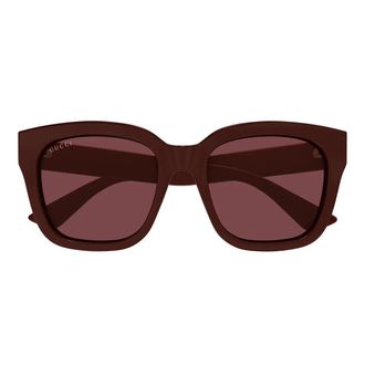 Gucci Sunglasses Gg1338 S 007 Burgundy/Red Women