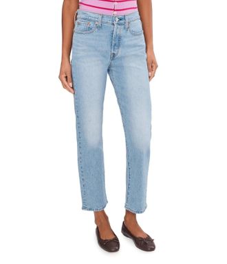Levi's Premium Wedgie Straight Jeans Womens Fully Baked Denim GBO3825
