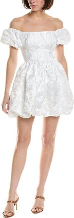 ASTR the Label Astr The Label Off Shoulder Bubble Hem Mini Dress