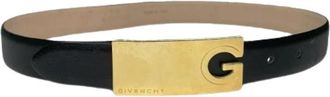 Givenchy Pre-owned Belts, female, Black, Size: ONE SIZE Pre-owned Leather Belt