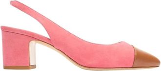 Scarosso Miranda Pump - Dames - Pumps - Roze - 38 EU - Leer - Schoenen