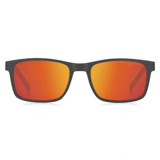 Tommy Hilfiger Red Multilayer Square Mens Sunglasses TH 2089/S 0FRE/1Z 56