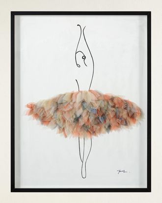 John-Richard En Pointe II Original Wall Art by Tony Fey