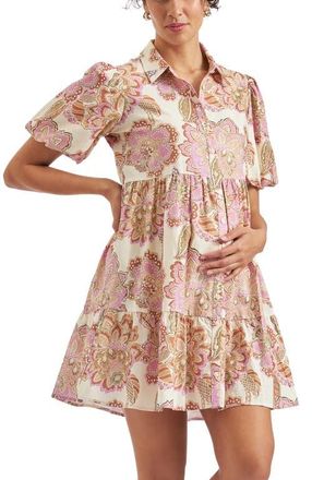 Ripe Hope Linen Dress in Natural at Nordstrom, Size X-Small Au