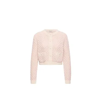 Moncler Moncler Wool Blend Cardigan, Women, Pink, Size: Xs