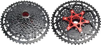 OEM Pi&ntilde;&oacute;n Libre Para Bicicleta De Monta&ntilde;a, Aleaci&oacute;n De Aluminio Ultraligera, Compatible Con M&uacute;ltiples Velocidades, 12s 50t Negro