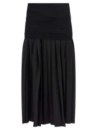 Maison Margiela Polyester Midi Womens Skirt