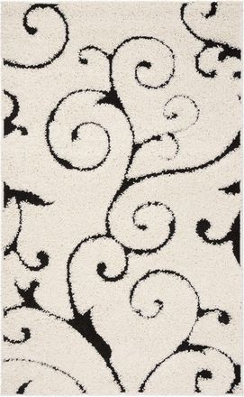 Safavieh Alfombra beige/negro 99 x 160 cm