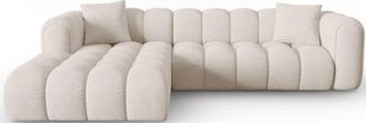 CXL by Christian Lacroix 4-Sitzer Designer Ecksofa Clotilde mit Eckteil links - Strukturstoff