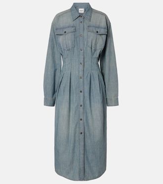 Isabel Marant Nolwen chambray shirt dress