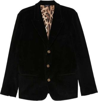 Dolce & Gabbana Blazer A Coste-Uomo
