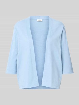 s.Oliver Red Label Regular Fit Bolero aus reiner Baumwolle in Hellblau, Gr&ouml;&szlig;e 34
