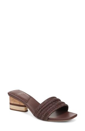 Franco Sarto Waverly Slide Sandal in Coffee Bean at Nordstrom, Size 7.5