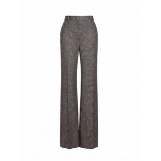 Max Mara Mstedicola - Dames - Broeken - Bruin - Maat: S Jersey