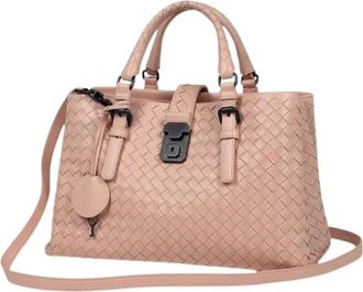 Bottega Veneta Pre-owned Handbags, female, Pink, Size: ONE SIZE Pre-owned Vintage Handbag
