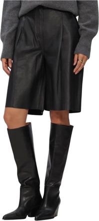 Janice Lou Short - Dames - Korte Broeken - Zwart - M - Polyester - Korte Broeken