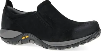 Dansko Womens Pippy Shoes In Black Burnished