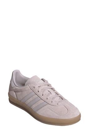 adidas Gazelle Indoor Sneaker in Almost Pink/Ice Purple/Gum5 at Nordstrom, Size 10.5