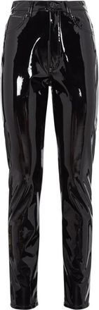 Philipp Plein Super High Waist Jegging - Dames - Skinny broeken - Zwart - W28 - Polyester - Broeken