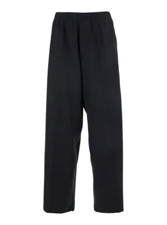 Balenciaga Black Relaxed Elasticated Pants