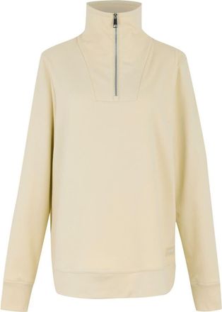 Regatta Demmi Quarter Zip Fleece Top in Light Vanilla at Nordstrom, Size 16