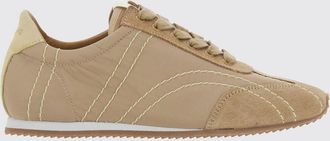 Toteme Sneakers in nylon riciclato e pelle scamosciata con design bicolore