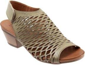Bueno Lacey Slingback Sandal in Sage Leather at Nordstrom Rack, Size 5.5-6Us / 36Eu