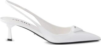Prada Triangle-logo Pumps