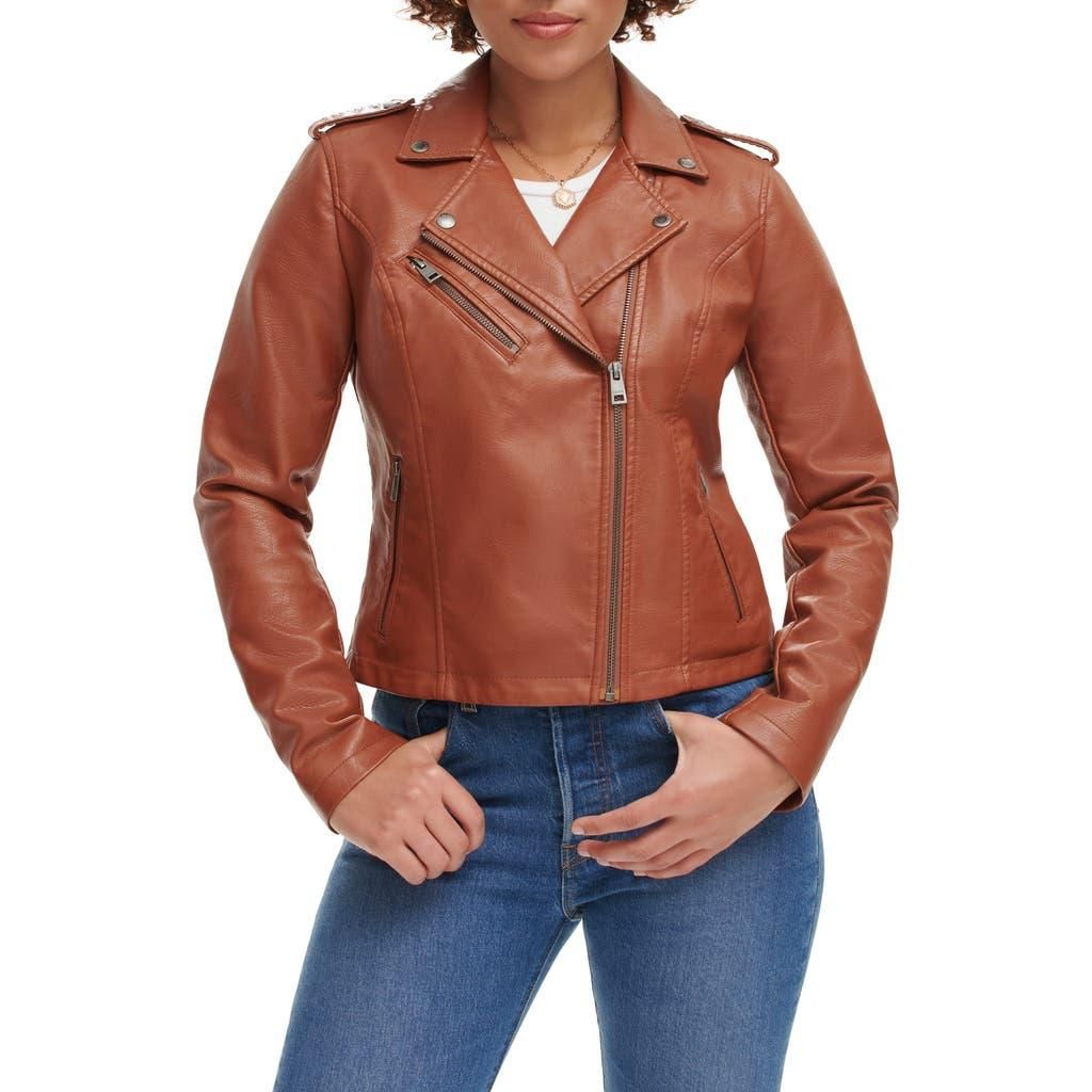 Shrunken '90s Coated Trucker Jacket - Brown | Levi's® US