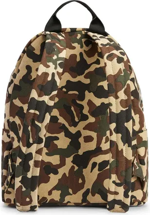 Giuseppe Zanotti Mens Bud Camouflage Logo Backpack Multiple Colors Bags > Backpacks