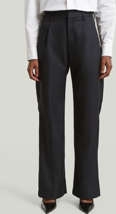 G-Star Bowey Pleated Chino - Zwart - Dames