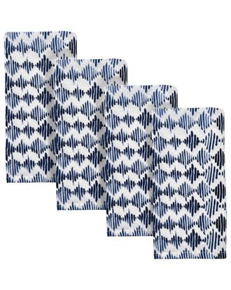 Lenox Set Of 4 Blue Bay Diamond Napkins