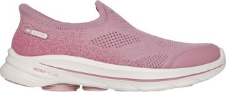 Skechers GO Walk 8 Womens Shoes, Mauve, 6 UK