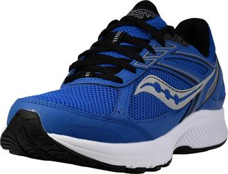 Saucony Mens Cohesion 14 Road Running Shoe, Royal/Black, 10