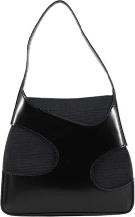 Ferragamo Pre-owned Handbag - Dames - Vintage Schoudertas - Zwart - ONE Size - Leer - Vintage