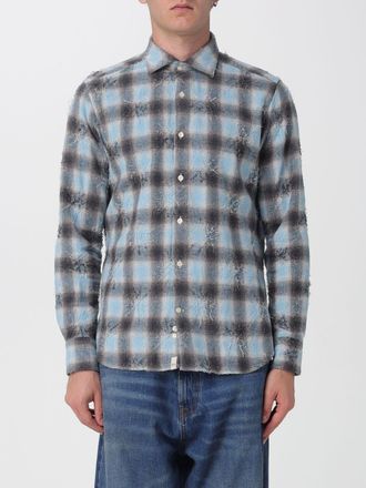 Tintoria Mattei Camicia Tintoria Mattei in cotone check usurato