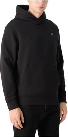 Calvin Klein Graphic Hoodie Stamp - Heren - Hoodies - Zwart - M - Katoen - Hoodies & sweatvesten