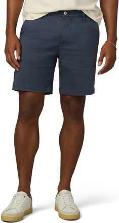 Joe's The Palmer Stretch Twill Shorts in Dress Blues at Nordstrom, Size 29