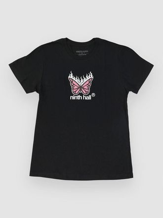 Ninth Hall Moto Girilie T-Shirt zwart