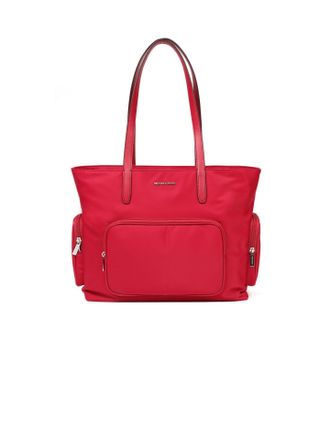 Michael Kors Khai Grote Multifunctionele Pocket Tote Rood