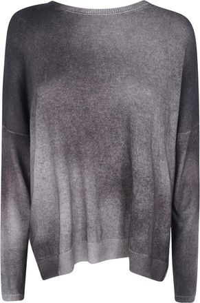 Avant Toi Round-neck Truien - Dames - Ronde hals truien - Grijs - M - Truien & Vesten