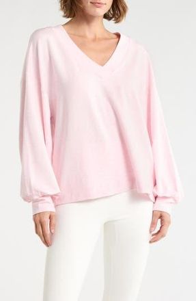 Travis Mathew VIP Treatment Long Sleeve T-Shirt in Heather Lilac at Nordstrom Rack, Size X-Small