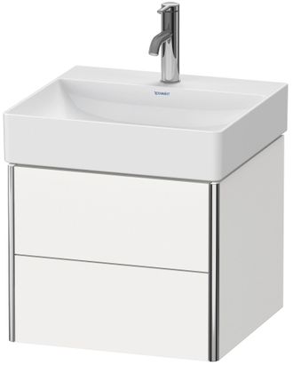 Duravit Xsquare Mueble De Ba&ntilde;o De Pared 48,4x46,0 Cm, 2 Cajones, - Duravit