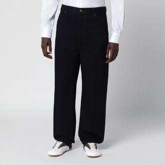 Bottega Veneta Jeans loose indaco scuro in denim