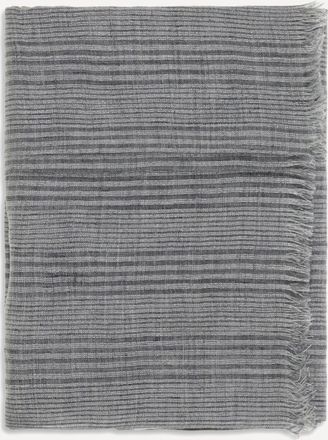Brunello Cucinelli Sciarpa in lino con dettagli lurex Woman UNI