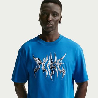 Nike Mens Nike Sportswear T-Shirt in Blue | II3761-490