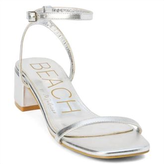 Matisse Footwear Womens Belle Heeled Sandals In Silver