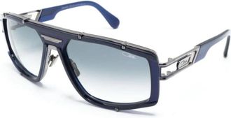 Cazal 8046 003 Zonnebrillen - Heren - Zonnebrillen - Blauw - 61 MM - Accessoires