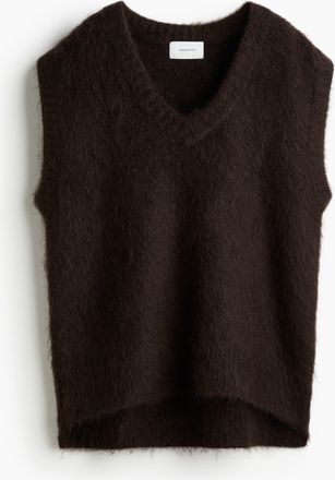 H&M Pullunder aus Mohairmix - Brown