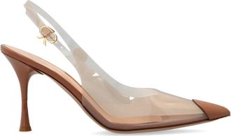 Gianvito Rossi Schoenen met hakken Diana - Dames - Pumps - Beige - 38 1/2 EU - Schoenen